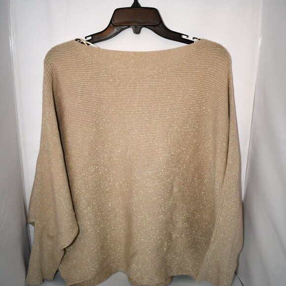 Philosophy Woman Boatneck Top in Gold Size: 1X #3190417W NWT - Picture 3 of 4
